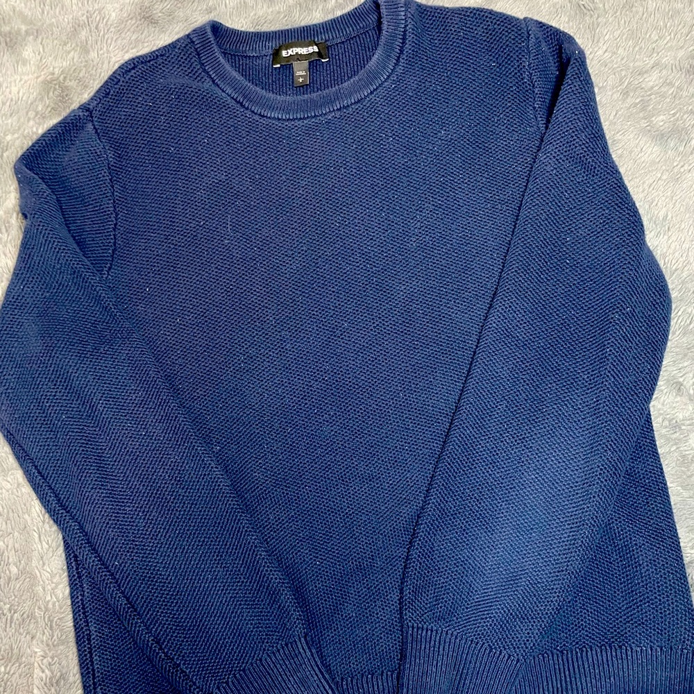 Mens Express Waffle Knit Sweater